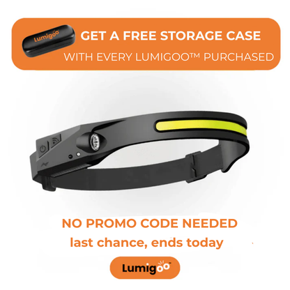 Lumigoo PRO | 230° LED Headlamp — Next-Generation Design
